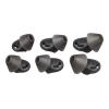Poly - Ohrstöpsel für Bluetooth-Headset - medium - Schwarz (Packung mit 2) - für Poly Voyager 6200 - Replaces Poly SKU 211149-02