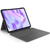 Logitech Combo Touch - Tastatur und Foliohülle - mit Trackpad - hinterleuchtet - Apple Smart connector - QWERTZ - Deutsch - Graphite - für Apple 13-inch iPad Pro M4 Wi-Fi, M4 Wi-Fi + Cellular