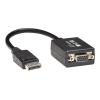 Eaton Tripp Lite Series 6in DisplayPort to VGA Adapter Active Converter DP to VGA M / F 6" - Display-Adapter - DisplayPort (M) zu HD-15 (VGA) (W) - 15.2 cm - Schwarz