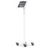 Compulocks iPad Pro M4 13" (2024), Apex Enclosure Rolling Cart - Rise Freedom - Wagen - für Tablett - mit Rollen - verriegelbar - medizinisch - weiß - Bildschirmgröße: 33.02 cm (13") - freistehend - für Apple 13-inch iPad Pro (M4)