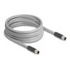 M12 Kabel L-kodiert 5 Pin Stecker rechts, m, Verbindung