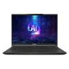 MSI Stealth A16 AI+ A3XWIG-043 - 180°-Scharnierdesign - AMD Ryzen AI 9 HX 370 - Win 11 Home - GeForce RTX 5080 - 32 GB RAM - 2 TB SSD NVMe - 40.6 cm (16") OLED 2560 x 1600 (QHD+) @ 240 Hz - Wi-Fi 7, Bluetooth - Core Black