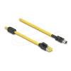 Mini I / O 8 Pin D-Form Typ 2 Stecker zu RJ45, 5 m, PC-Zubehör
