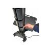 Neo-Flex Mobile MediaCenter UHD / LCD-Größe 50"-65" / Belastbarkeit 41-54,4kg / Anhebung 51cm / Neigung 20° / Drehung 90° / VESA MIS-D / F