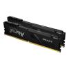 Kingston FURY Beast - DDR4 - Kit - 64 GB: 2 x 32 GB - DIMM 288-PIN - 3600 MHz / PC4-28800 - CL18 - 1.35 V - ungepuffert - non-ECC - Schwarz