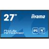 27" IPS Bonded PCAP 10P Touch, 1920x1080, Flat Bezel Free Glass Front, HDMI, Displayport, 360cd / m², USB Hub 2x 3.2, Speakers, Built-in Webcam & Microphone, Bookstand