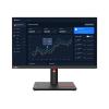 Lenovo ThinkVision T22i-30 - LED-Monitor - 54.6 cm (21.5") - 1920 x 1080 Full HD (1080p) @ 60 Hz - IPS - 250 cd / m² - 1000:1 - 4 ms - HDMI, VGA, DisplayPort - Raven Black - für ThinkCentre neo 70t 11YU, ThinkPad P15 Gen 2 20YQ