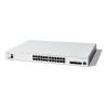 Cisco Catalyst 1300-24XT - Switch - L3 - Smart - 24 x 10 Gigabit Ethernet + 4 x combo 10 Gigabit SFP+ / RJ-45 - an Rack montierbar - wiederaufbereitet