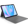 Logitech Combo Touch - Tastatur und Foliohülle - mit Trackpad - hintergrundbeleuchtet - Apple Smart connector - QWERTZ - Deutsch - Oxford Gray - für Apple 13-inch iPad Air M2 Wi-Fi, M2 Wi-Fi + Cellular, M3 Wi-Fi, M3 Wi-Fi + Cellular