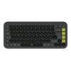 Logitech POP Icon Keys - Tastatur - kabellos - Bluetooth LE - QWERTZ - Deutsch - Graphite, grün