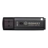 Kingston IronKey Locker+ 50 G2 - USB-Flash-Laufwerk - verschlüsselt - 64 GB - USB 3.2 Gen 1 - TAA-konform