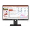 Lenovo ThinkVision T27-40 - LED-Monitor - 68.6 cm (27") - 1920 x 1080 Full HD (1080p) @ 120 Hz - IPS - 300 cd / m² - 1500:1 - 4 ms - HDMI, VGA, DisplayPort - Finsternis schwarz