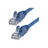 StarTech.com 1m Netzwerkkabel CAT6 - LSZH (Low Smoke Zero Halogen) - 10 Gigabit 650MHz 100W PoE RJ45 10GbE UTP Lan Kabel - Blau, CAT 6, ETL Zertifizierung, 24AWG (N6LPATCH1MBL) - Patch-Kabel - RJ-45 (M) zu RJ-45 (M) - 1 m - 6 mm - UTP - CAT 6 - ohne