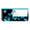 HP 727 - 300 ml - mit hoher Kapazität - Cyan - original - DesignJet - Tintenpatrone - für DesignJet T1500, T1530, T2500, T2530, T920, T930
