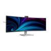 Philips 49B2U6900CH - 6000 Series - LED-Monitor - gebogen - USB - 124.5 cm (49") (48.8" sichtbar) - 5120 x 1440 Dual Quad HD @ 75 Hz - VA - 450 cd / m² - 3000:1 - DisplayHDR 400 - 4 ms - 2xHDMI, DisplayPort, 2xUSB-C - Lautsprecher - Textile Black