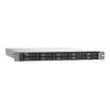 QNAP TS-h1090FU - NAS-Server - 10 Schächte - Rack - einbaufähig - SATA 6Gb / s / PCIe (NVMe) / U.2 - RAID 0, 1, 5, 6, 10, 50, JBOD, 60 - RAM 128 GB - 25 Gigabit Ethernet / 2.5 Gigabit Ethernet - iSCSI Support - 1U