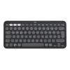 Logitech Pebble Keys 2 K380s - Tastatur - kabellos - Bluetooth LE - QWERTZ - Deutsch - tonales Graphit
