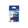 Brother TZe-355 - Standard-Klebstoff - Weiß auf Schwarz - Rolle (2,4 cm x 8 m) 1 Kassette(n) laminiertes Band - für Brother PT-D600, P-Touch PT-2430, 3600, 7600, 9800, D800, E500, E550, H500, P750, P900