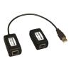 Eaton Tripp Lite Series 1-Port USB Over Cat5 / Cat6 Extender Video Transmitter Receiver 150' - USB-Erweiterung - USB - über CAT 5 / 6 - 4-polig USB Typ A / 4-polig USB Typ A - bis zu 45.7 m - für P / N: B202-150-WP, U224-1R4-R, U224-4R4-R, UR022-006-SLIM,