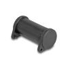 Delock DL4 Staubschutz für Stecker und Buchse, Silikon, 2-teilig, schwarz 10er Set