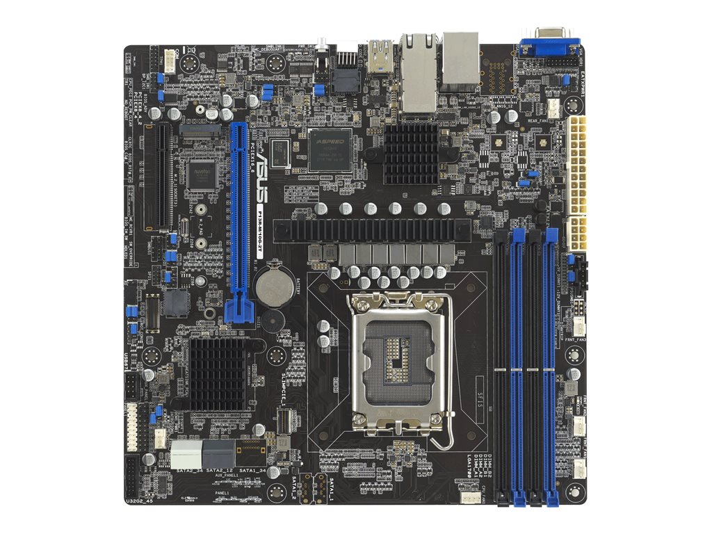 ASUS P13R-M / 10G-2T - Motherboard - micro ATX - LGA1700-Sockel - C262 Chipsatz - USB-C 3.2 Gen2, USB 3.2 Gen 1 - 2 x 10 Gigabit LAN - Onboard-Grafik
