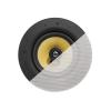 60 Watt Leistungsaufnahme - 2-Wege - magnetisches Gitter - Kevlar-Tieftöner und 0,75" Titan-Hochtöner, Ausschnittdurchmesser: 210 mm, Tiefe: 87 mm, Außendurchmesser: 227 mm (9") - weiß