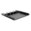 Eaton Tripp Lite Series Cantilevered Steel Rack Shelf - 1U, Vented, Integrated Cable Rings, 14.2 in. Deep, Holds up to 50 lb. - Rack - Regal - 1U - 48.3 cm (19")