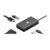 Microsoft USB-C Travel Hub - Dockingstation - USB-C - VGA, HDMI - 1GbE - kommerziell