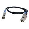 QNAP CAB-SAS05M-8644 - Externes SAS-Kabel - SAS 12Gbit / s - 36 pin 4x Mini SAS HD (SFF-8644) (M) zu 36 pin 4x Mini SAS HD (SFF-8644) (M) - 50 cm - Schwarz - für QNAP QXP-1620S-B3616W