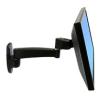 Ergotron 200 Series - Befestigungskit (Wandarm) - für Monitor - 1 Verlängerung - Stahl - Schwarz - Bildschirmgröße: bis zu 81,3 cm (bis zu 32 Zoll)