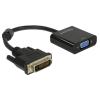 Delock - Videokonverter - Lontium LT8511 - DVI - VGA - Schwarz - retail