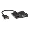Eaton Tripp Lite Series DisplayPort to HDMI VGA Adapter Converter 4K x 2K @ 24 / 30Hz DP to HDMI VGA DPort 1.2 - Videokonverter - DisplayPort - HDMI, VGA - Schwarz