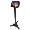 Compulocks Space Adjustable iPad 12.9" Floor Stand Black - Kiosk - Diebstahlschutz - für Tablett - verriegelbar - hochwertiges Aluminium - Schwarz - Bodenaufstellung - für Apple 12.9-inch iPad Pro (1. Generation, 2. Generation)