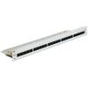 Delock - Patch Panel - CAT 3 - RJ-45 X 25 - Hellgrau, RAL 7035 - 1U - 48.3 cm (19")
