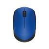 Logitech M171 - Maus - rechts- und linkshändig - kabellos - 2.4 GHz - kabelloser Empfänger (USB) - Schwarz, Blau