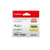 Canon PFI-1000 Y - 80 ml - Gelb - original - Tintenbehälter - für imagePROGRAF PRO-1000