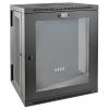 Eaton Tripp Lite Series 15U Wall Mount Rack Enclosure Server Cabinet w Hinged Acrylic Window - Schrank Netzwerkschrank - geeignet für Wandmontage - Schwarz - 15U - 48.3 cm (19")
