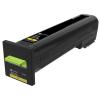 Lexmark - Hohe Ergiebigkeit - Gelb - original - Tonerpatrone LCCP - für Lexmark CS820de, CS820dte, CS820dtfe