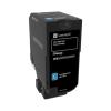 Lexmark - Hohe Ergiebigkeit - Cyan - original - Tonerpatrone LCCP - für Lexmark CS725de, CS725dte