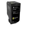 Lexmark - Gelb - original - Tonerpatrone LCCP, Lexmark Corporate - für Lexmark CS720de, CS720dte, CS725de, CS725dte, CX725de, CX725dhe, CX725dthe