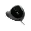 Kensington Pro Fit Ergo - Maus - ergonomisch - 5 Tasten - kabelgebunden - USB - Schwarz - retail