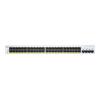 Cisco CBS220-48P-4G managed Layer2 Switch: - 16x10 / 100 / 1000 Base-T (RJ45) + 4x1GE SFP Uplink Ports, - Switching Capacity:104Gbps, incl. rack-&wallmount Kit, - kein stacking, liefert 382W PoE+,