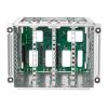 HPE Front / Tertiary Stackable Drive Cage Kit - Gehäuse für Speicherlaufwerke - 2SFF x4 U.3 Basissockel - 2.5" (6.4 cm) - für ProLiant DL345 Gen11