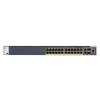 Switch / M4300-28G-PoE+ (550W PSU) stackl.mdg.Switch mit 24x1G PoE+ und 4x10G incl. 2x10GBASE-T and 2xSFP+ Layer 3 (GSM4328PA)