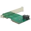 Delock - Speicher-Controller - SAS 12Gb / s - PCIe 3.0 x4