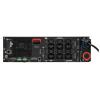 Eaton 9PX G2 9PX6KIRTNG2 - USV (in Rack montierbar / extern) - Wechselstrom 200 / 208 / 220 / 230 / 240 V - 6000 Watt - 6000 VA - 1-phasig - 5 Ah - Ethernet 10 / 100 / 1000, RS-232, USB - Ausgangsanschlüsse: 13 - PFC - 3U - 48.3 cm (19") - Schwarz, Silber