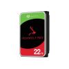 Seagate IronWolf Pro ST22000NT001 - Festplatte - 22 TB - intern - 3.5" (8.9 cm) - SATA 6Gb / s - 7200 rpm - Puffer: 512 MB - mit 3 Jahre Seagate Rescue Datenwiederherstellung