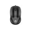 HP 1000 - Maus - rechts- und linkshändig - kabelgebunden - USB - Schwarz - für Pavilion 24, 27, 32, 590, 595, TP01