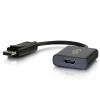 C2G Displayport to HDMI Active Adapter - DP to HDMI Adapter - 4K 30Hz - Black - M / F - Videokonverter - HDMI - DisplayPort - Schwarz