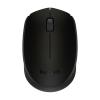 Logitech B170 - Maus - optisch - 3 Tasten - kabellos - 2.4 GHz - kabelloser Empfänger (USB) - Schwarz